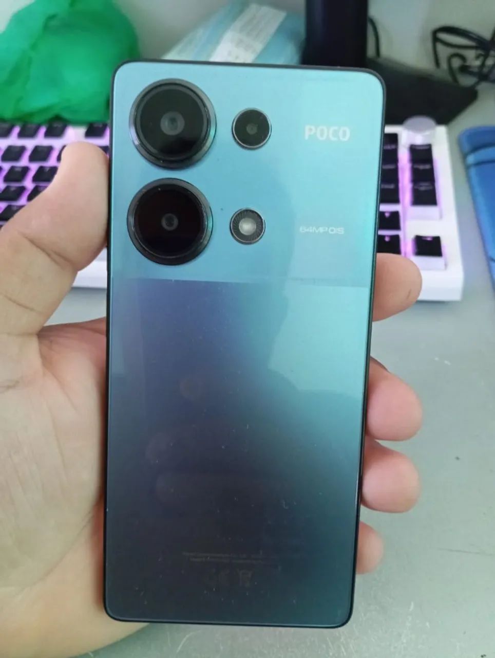 Poco M6 pro 512GB , 12 de ram, tela 120hz  - Foto 5