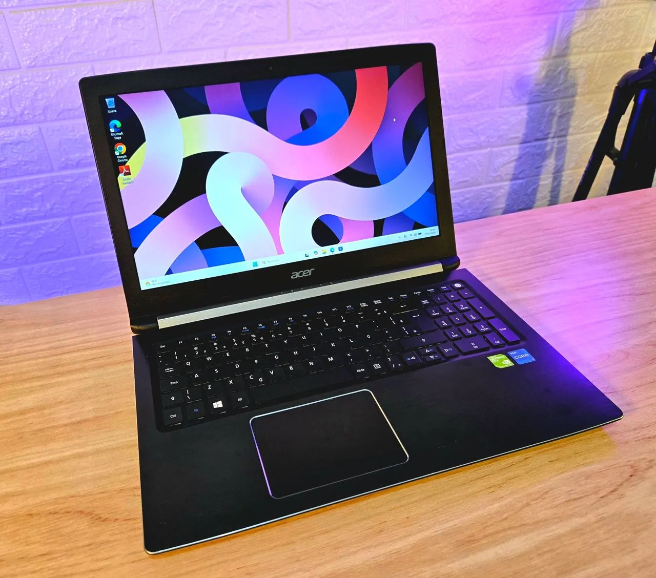 Notebook Acer, i7 8th, Nvidia MX130 2GB, SSD 512GB, 12GB RAM - Foto 2