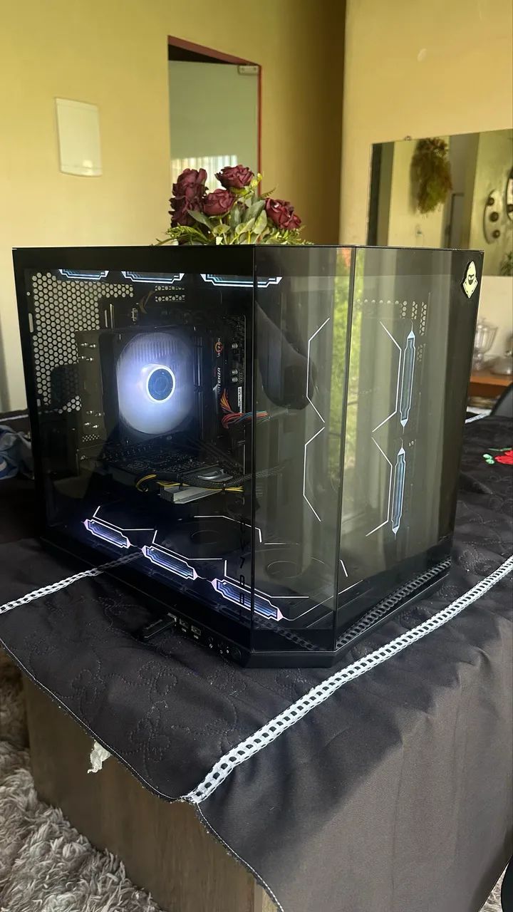 Pc gamer Ryzen 7 5700x RTX 2060 super aceito cartão de crédito 
