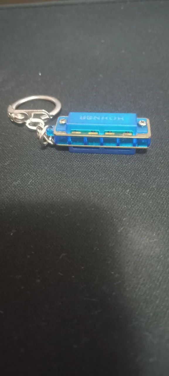 Mini Gaita Chaveiro colorida Hohner - Foto 3