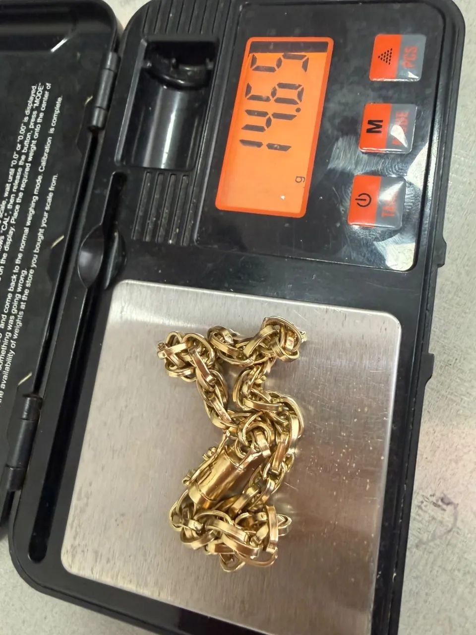 Pulseira de ouro 18k procedência garantia eterna - Foto 4