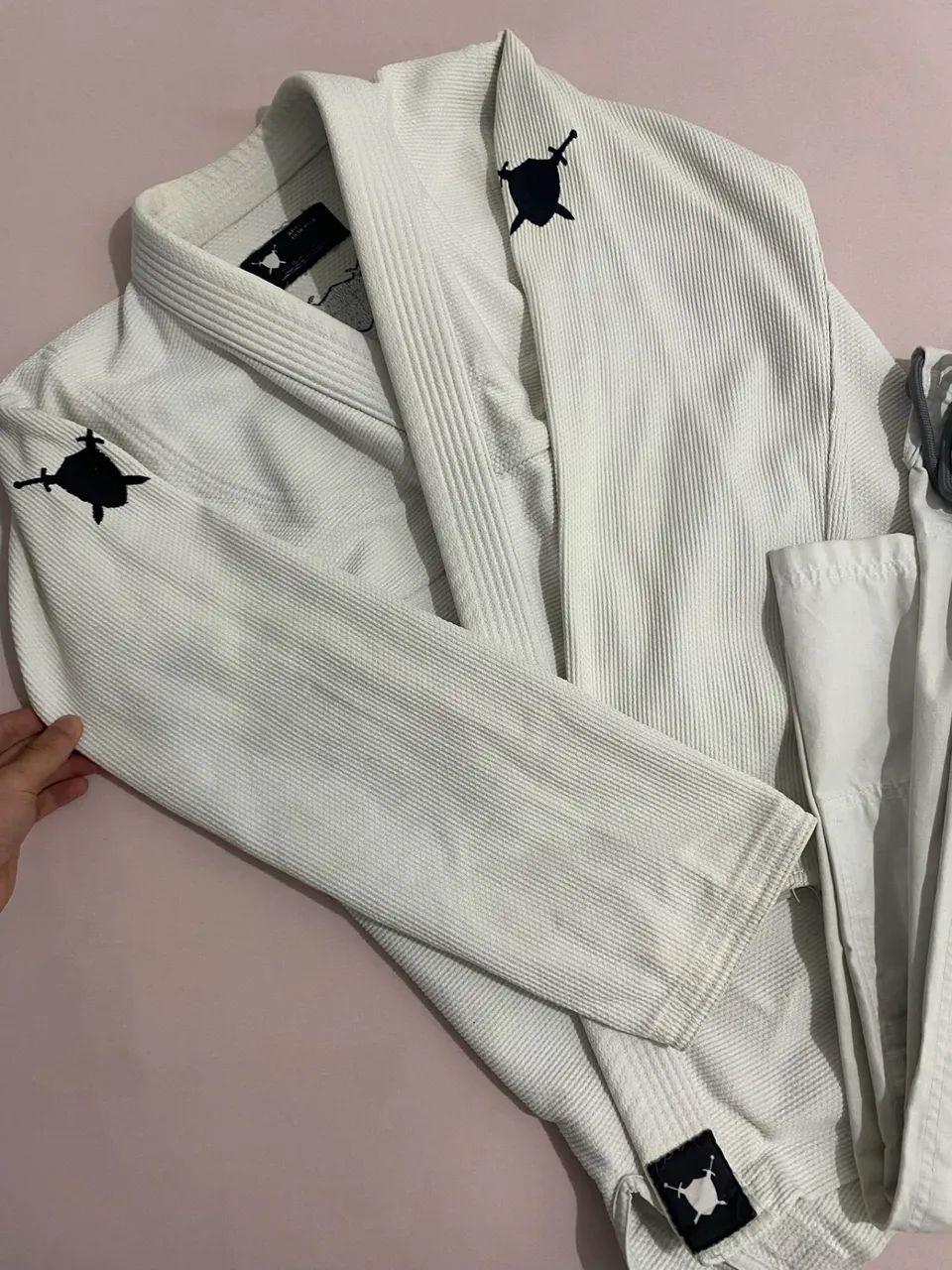 KIMONO JIU JITSU BRANCO - Foto 2
