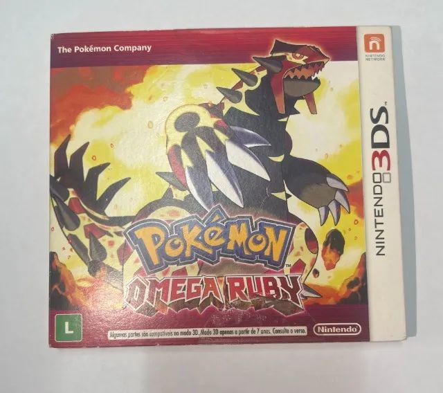 Pokemon Omega Ruby Nintendo Nintendo 3DS - com luva