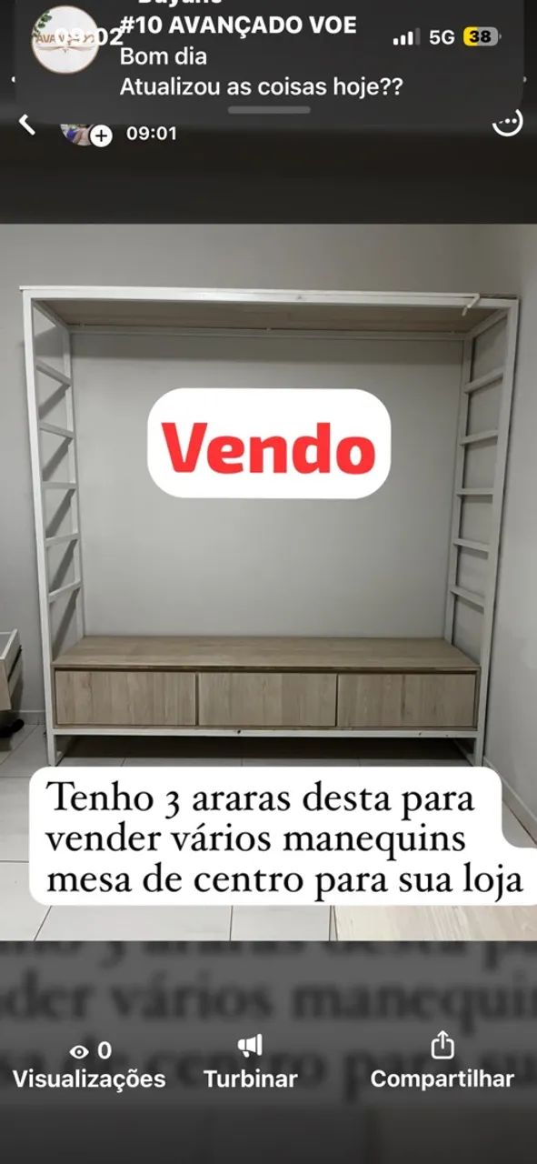 Vendo araras para loja - Foto 3