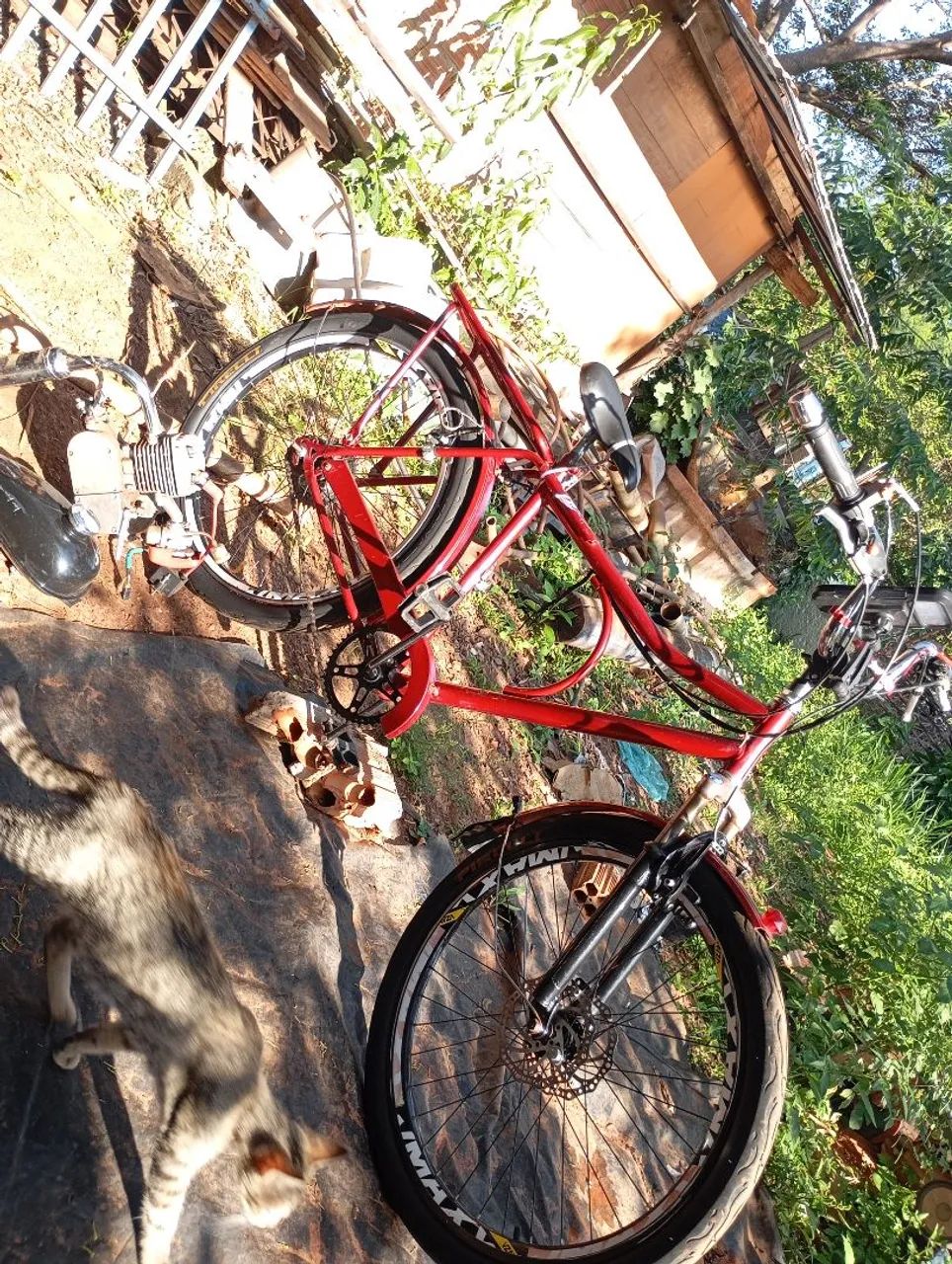 Vendo Bicicleta Monark Montadinha Aro 26 e motor 80cc
