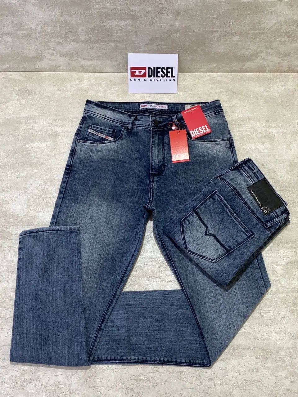 Calça Jeans Diesel Denin Denim Division - 04 Lançamentos  - Foto 2