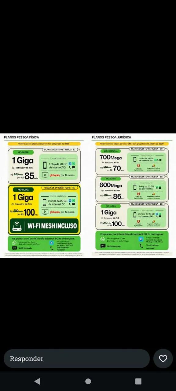 Wi-fi estalacao grátis 