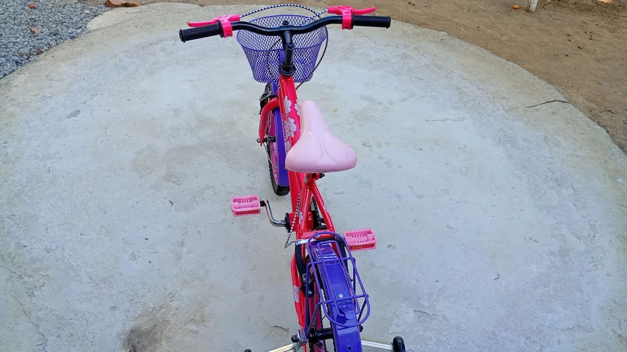 Bicicleta infantil aro 16 reformada  - Foto 3