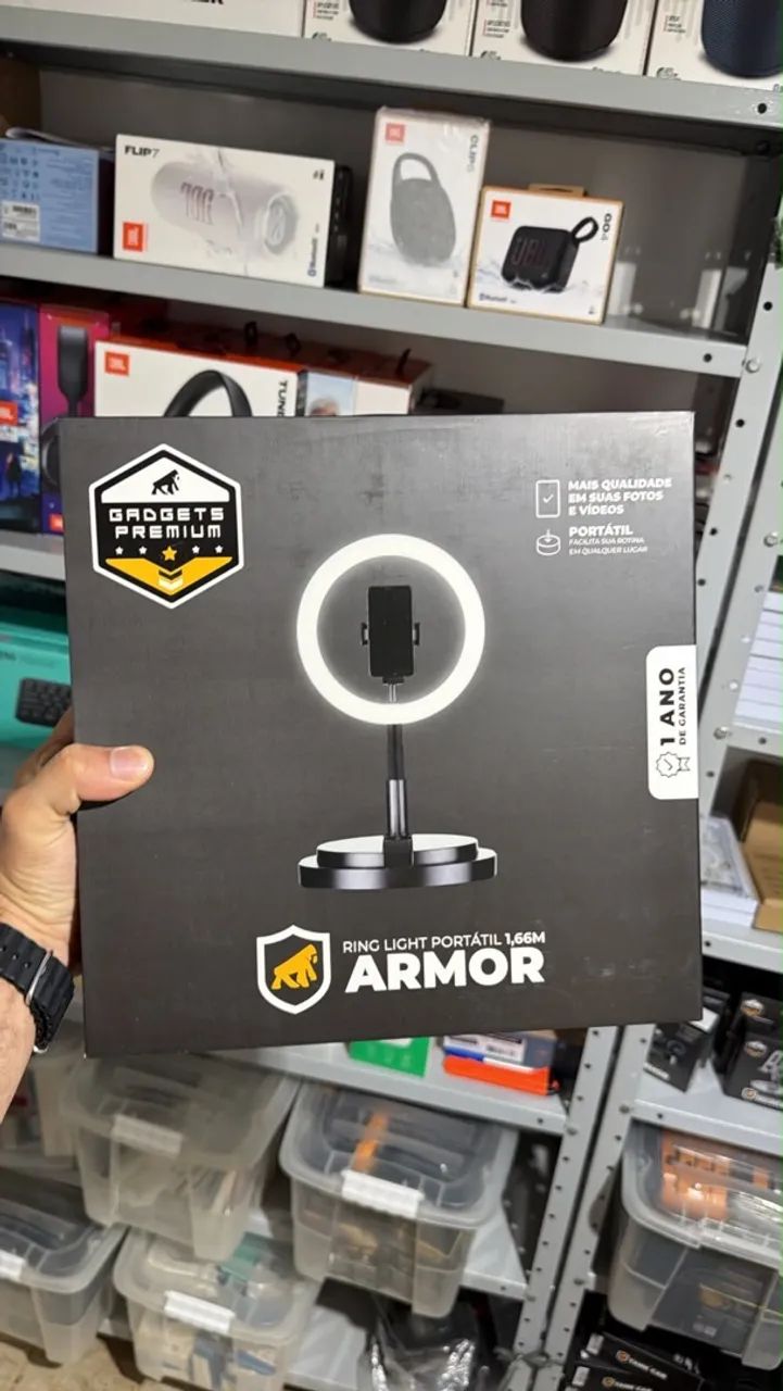 Ring Light Armor Portátil Gshield  - Foto 2