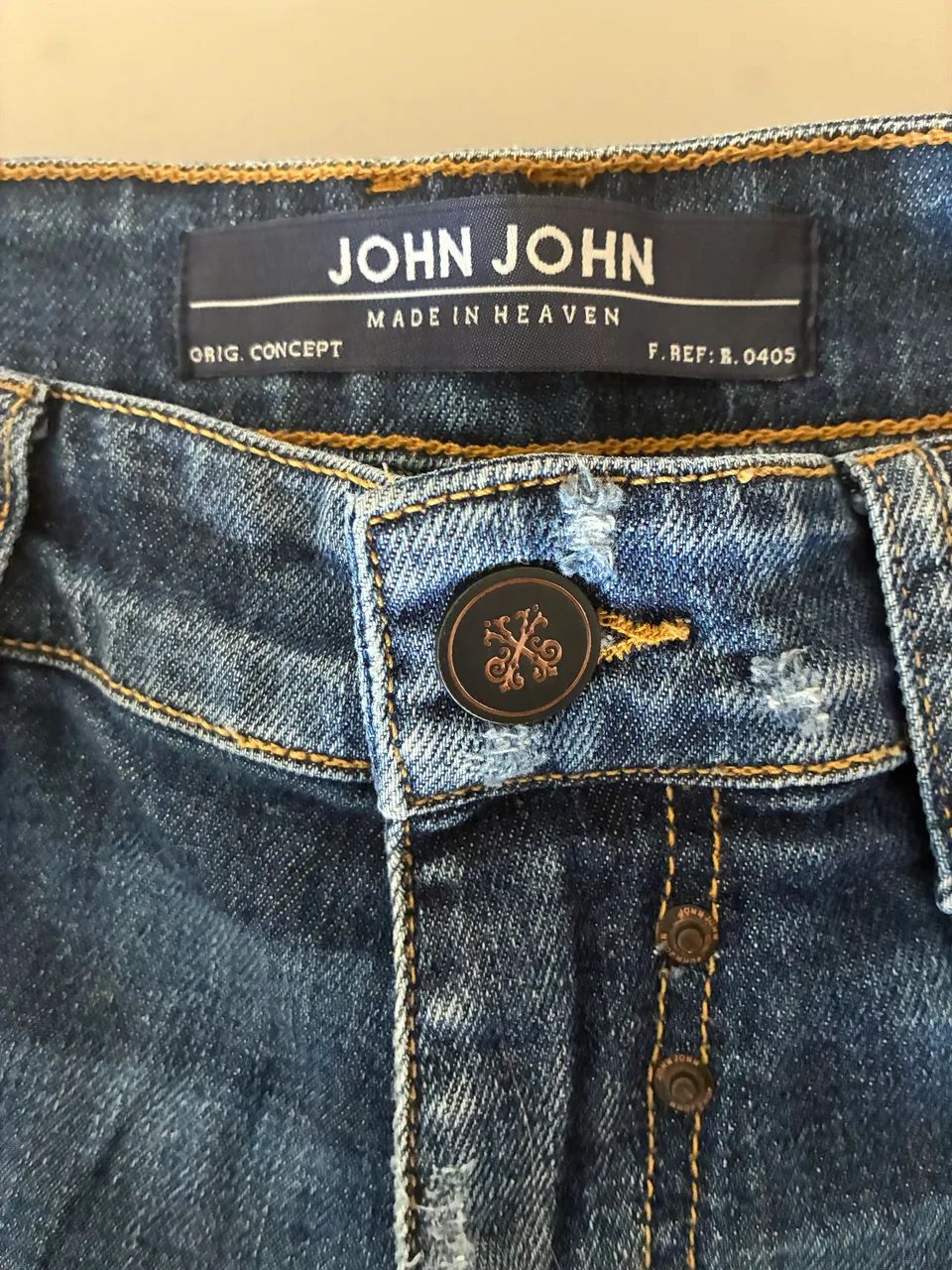 Calça jeans John John tamanho 42 - Foto 2