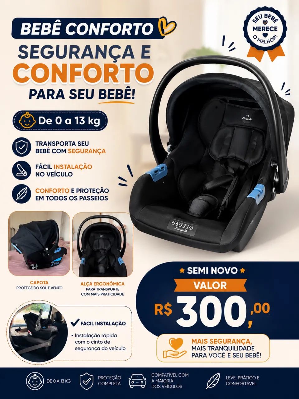 Bebê conforto 