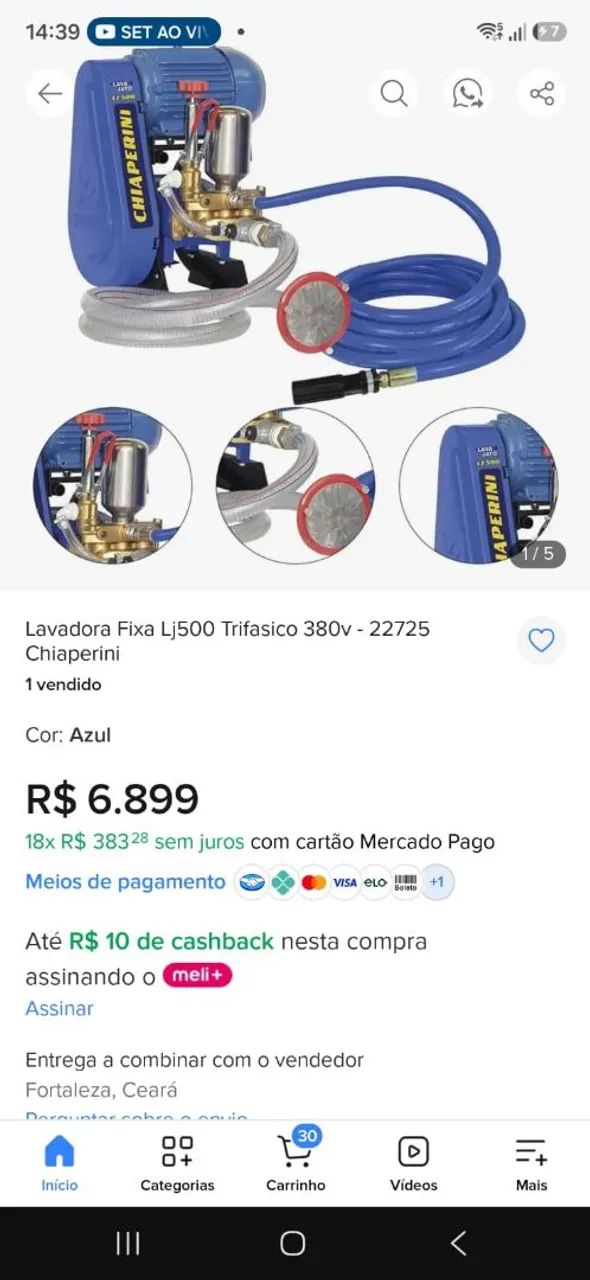 LAVADORA FIXA Lj500 - Foto 2
