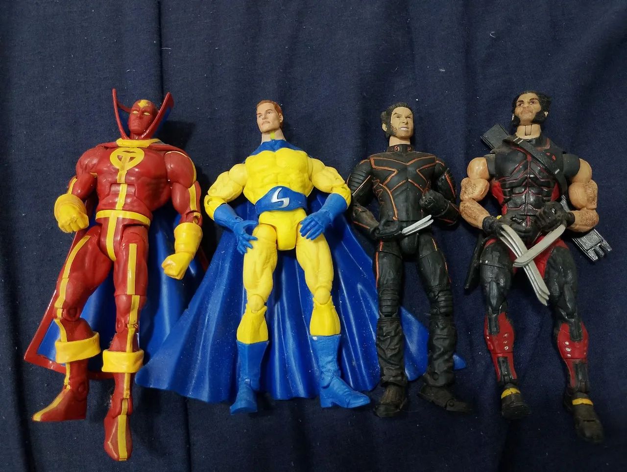 Action Figures da Marvel.
