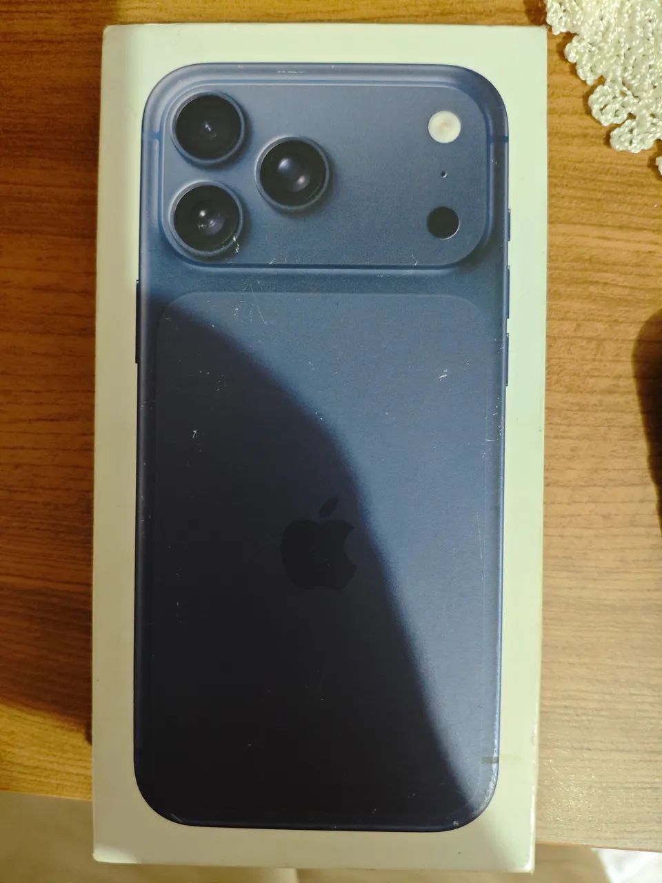 iPhone 17 Pro Max 256GB Azul | 95% Bateria | Caixa + Cabo