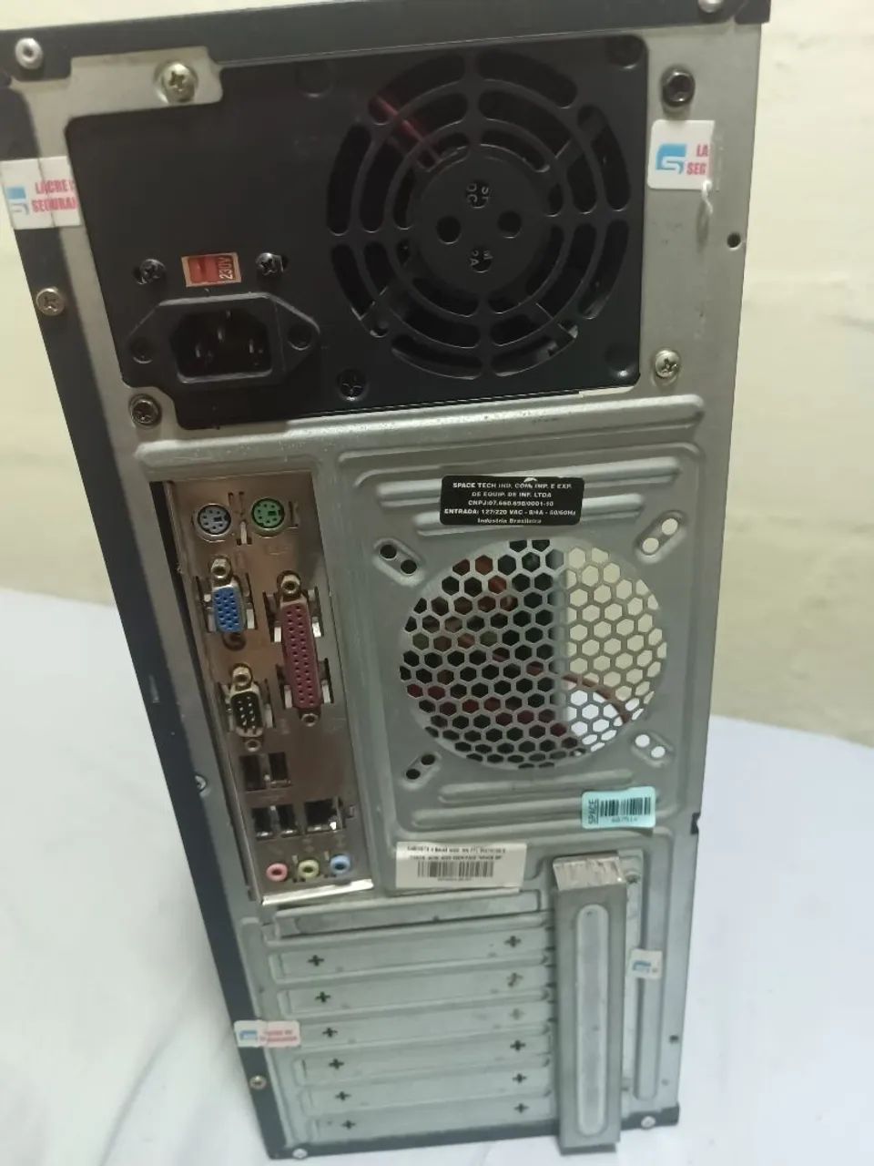 Compotador Desktop Mini atx 4gb DDR3 duaucore atom - Foto 4