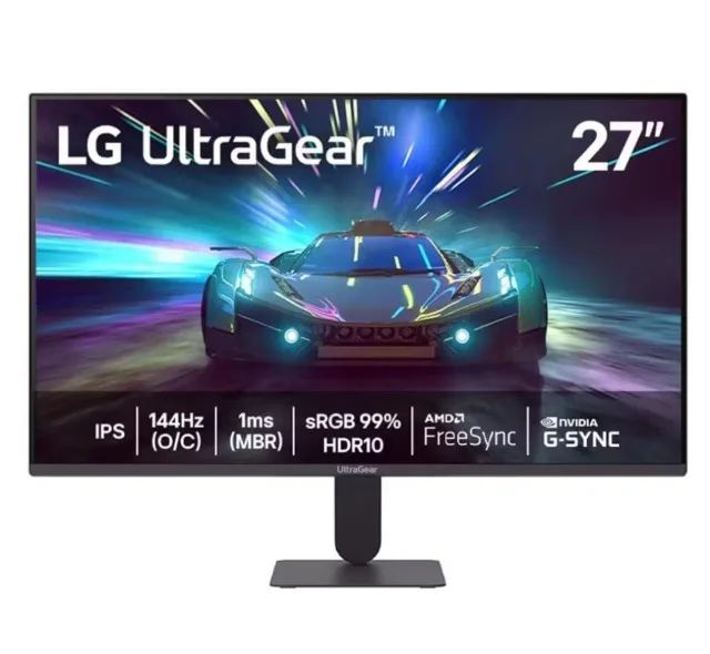 MONITOR LG ULTRAGEAR 27' IPS FHD 144HZ