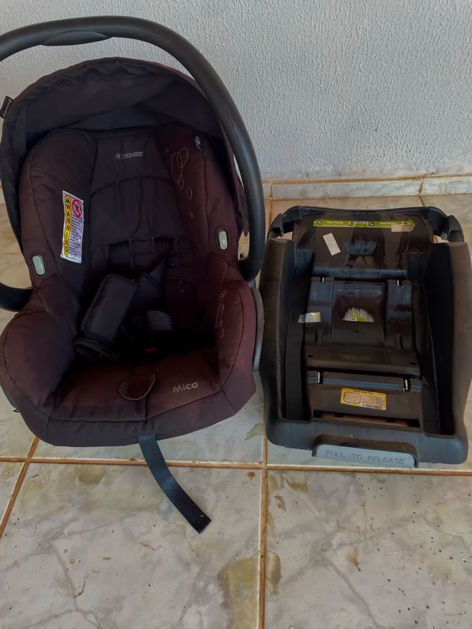 Bebê conforto + base 