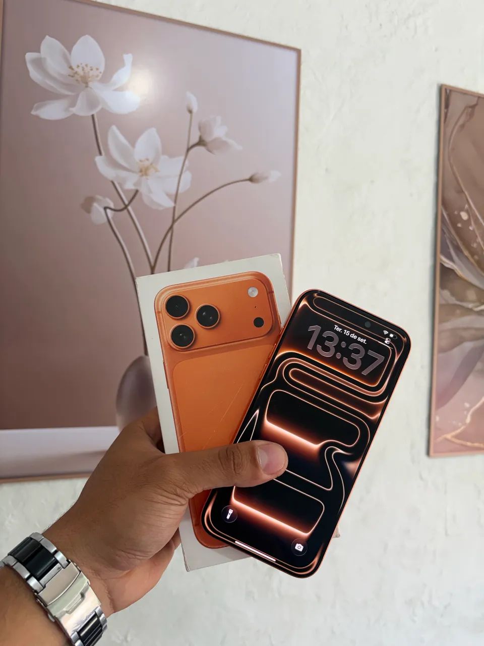 Iphone 17 Pro Max 256 GB COMPLETO COM CAIXA  - Foto 3