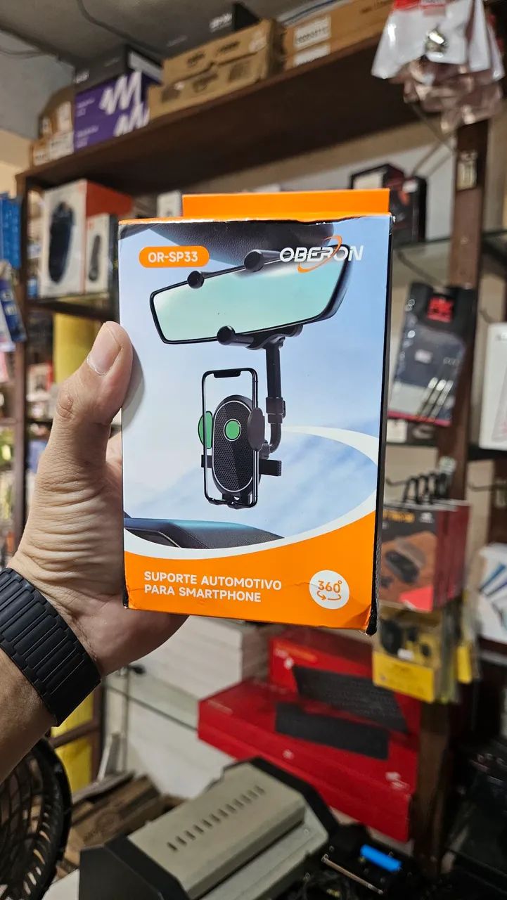 Oberon suporte de celular para carro articulado 