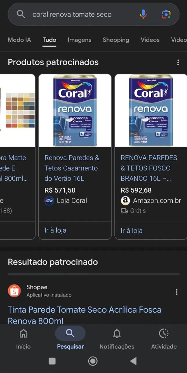 Tinta Coral Renova 18L  - Foto 4