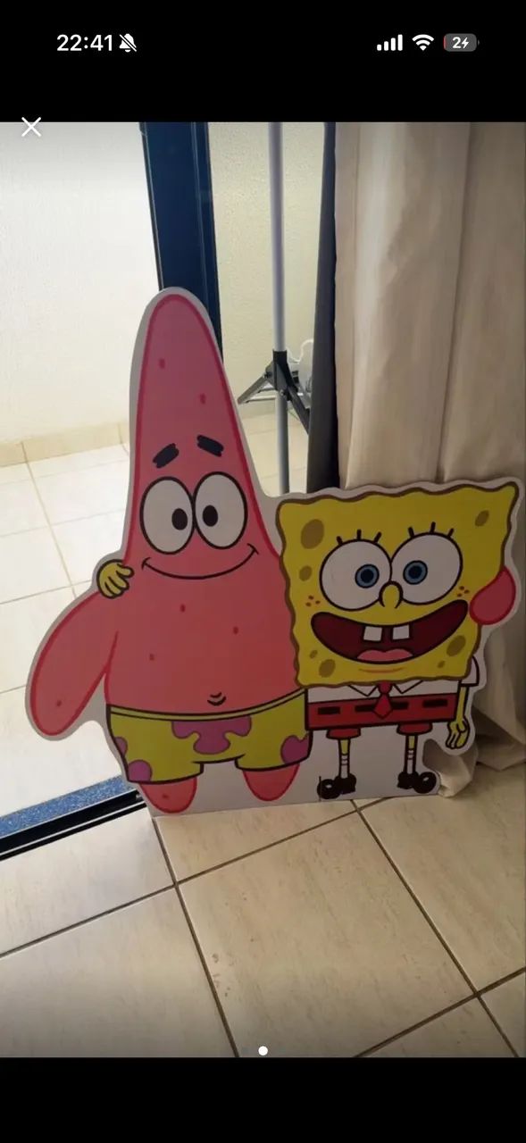 Totem festa Bob esponja 