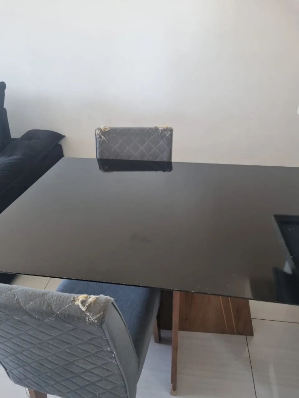 Mesa de Jantar Preta - Foto 2