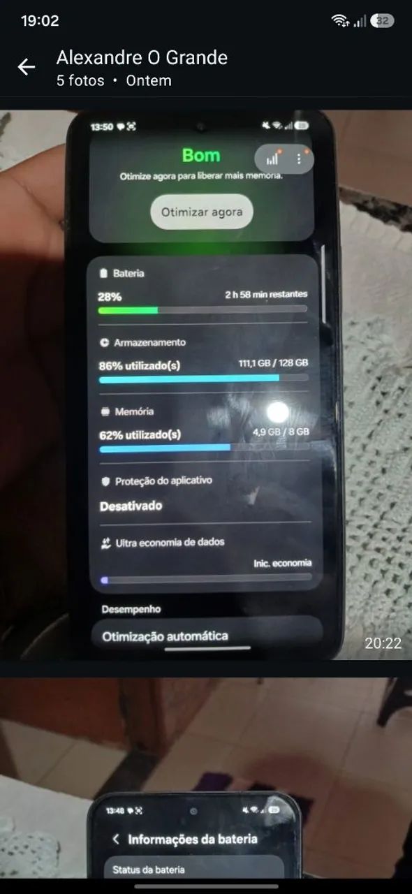 A54 5g branco - Foto 2