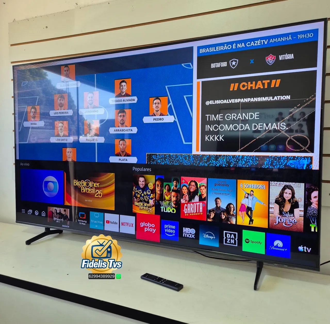 65 SAMSUNG SMART WIFI COMPLETA 4K - Foto 4