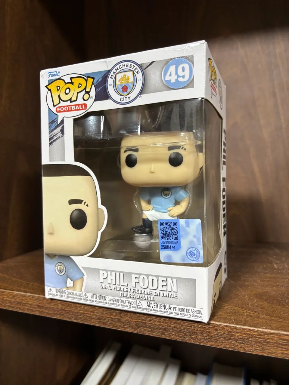 funko pop original phil foden manchester city premier league importado Estados Unidos - Foto 2