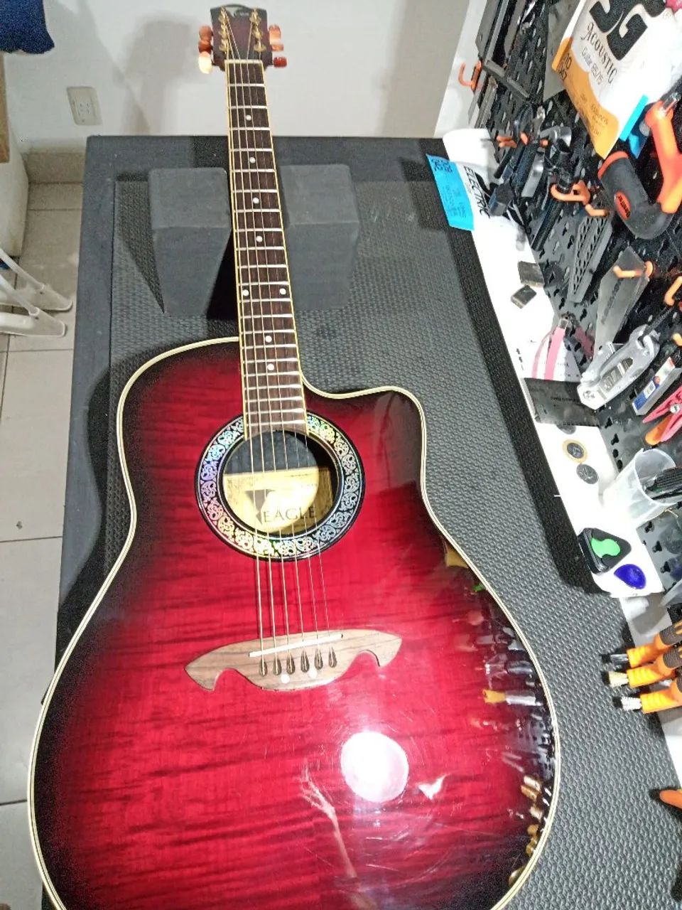 Violão Eagle CH306 Red Burst - Foto 2