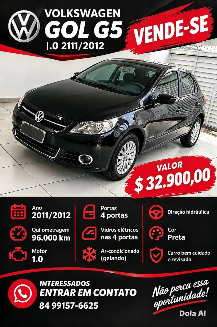 Volkswagen Gol GOL CITY (TREND)/TITAN 1.0 T. FLEX 8V 4P 2012