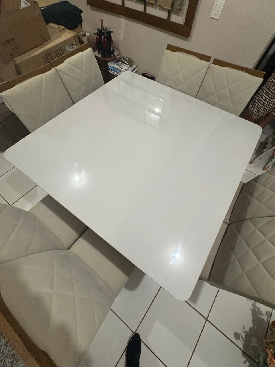 Mesa com cadeiras
