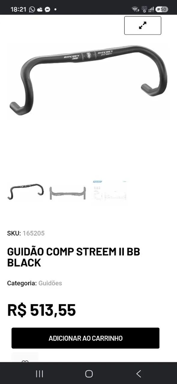 Guidon importado  Rictchey Steem roadbike - Foto 5