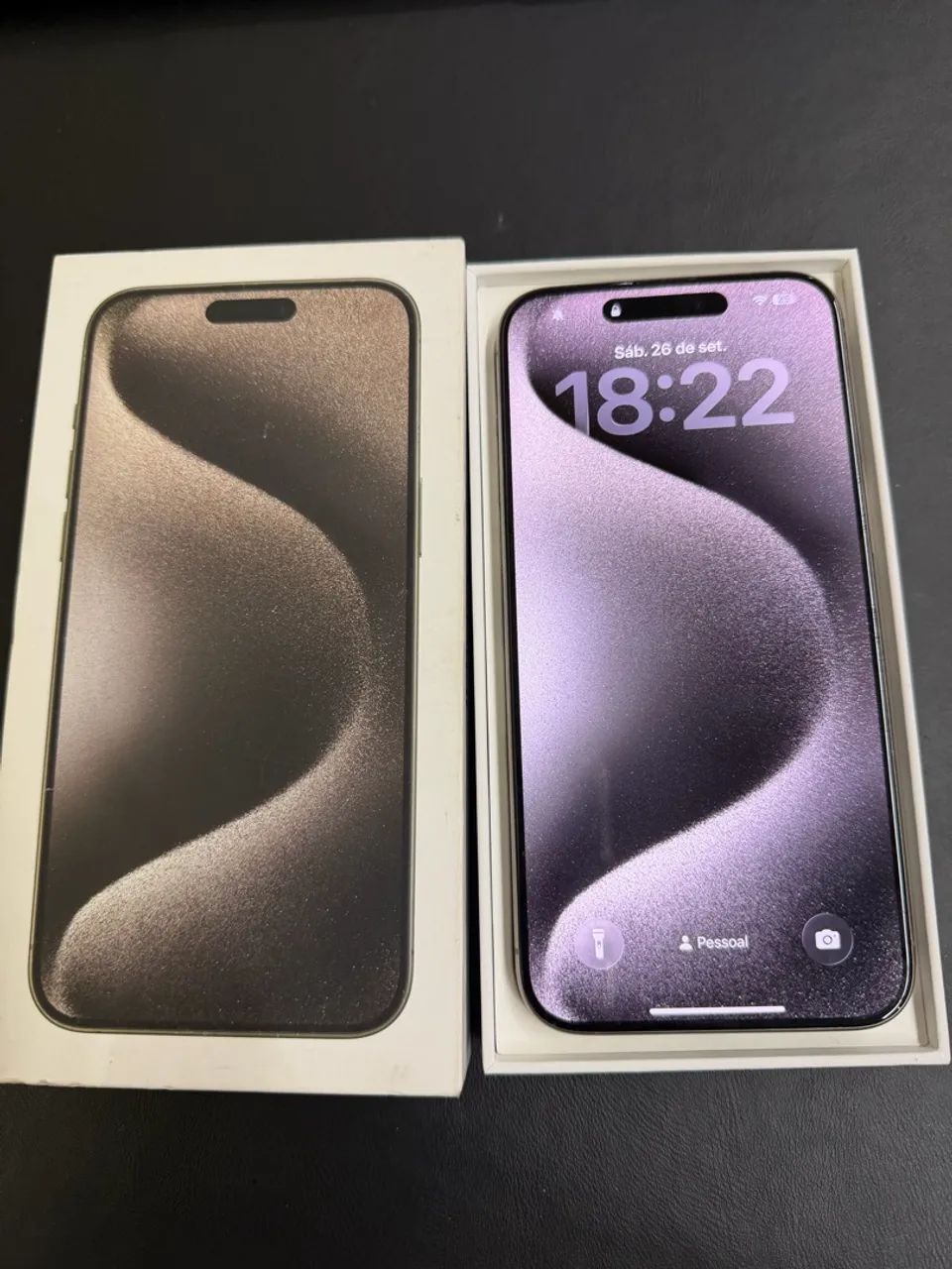 Iphone 15 Pro Max, 256gb, sem marcas de uso
