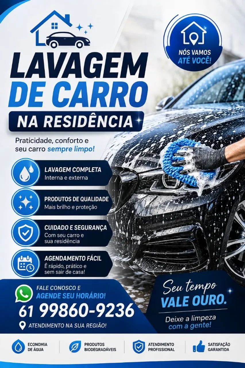 Lava Jato em sua residência 