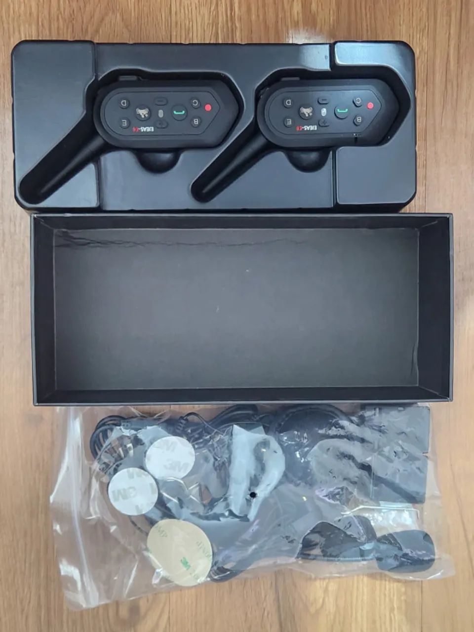 Kit Intercomunicador Para Capacete Moto Sem Fio E6 Plus SKU31