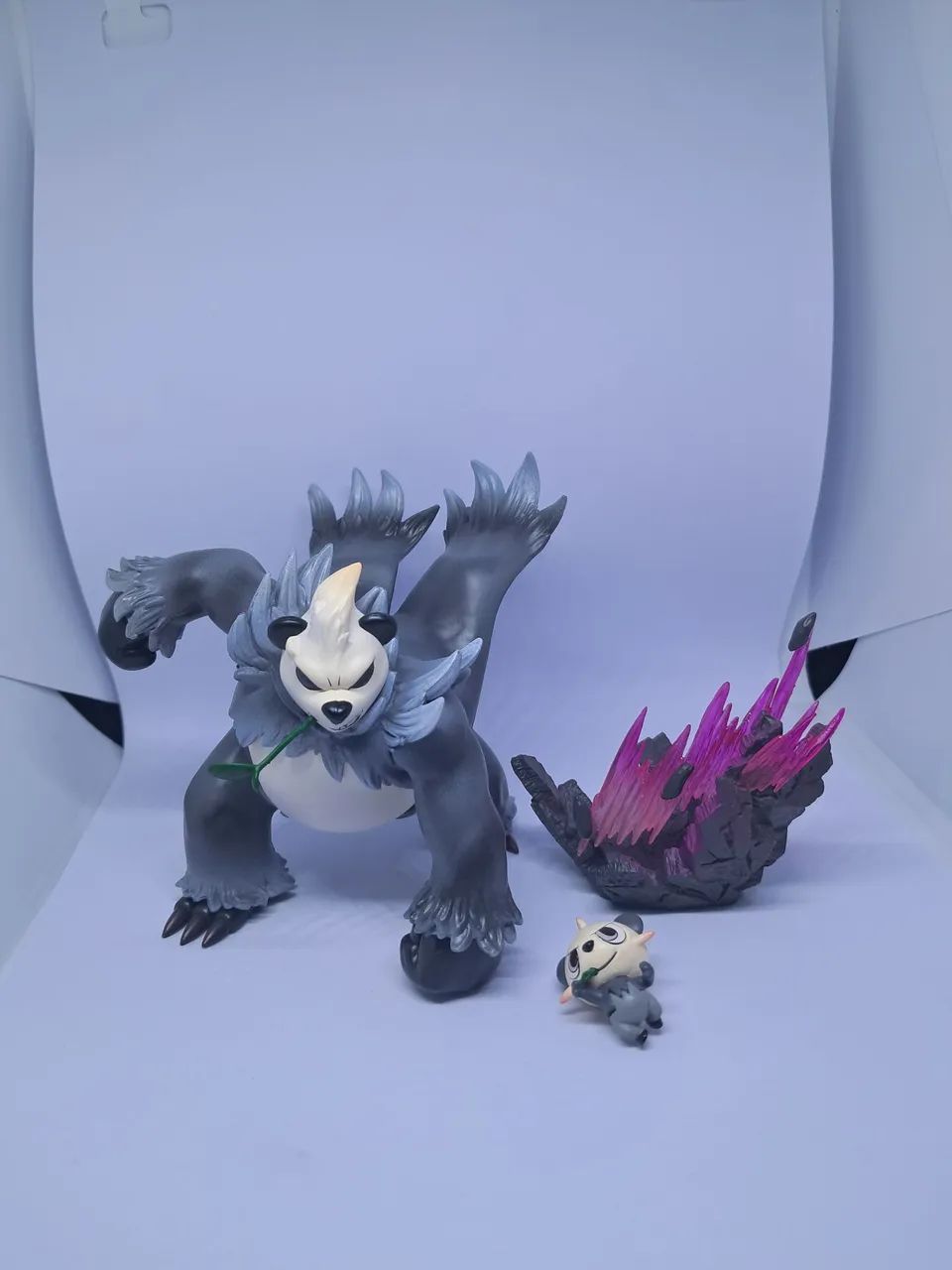 Action Figure Pokémon - Pangoro e Pancham 10cm - Foto 4
