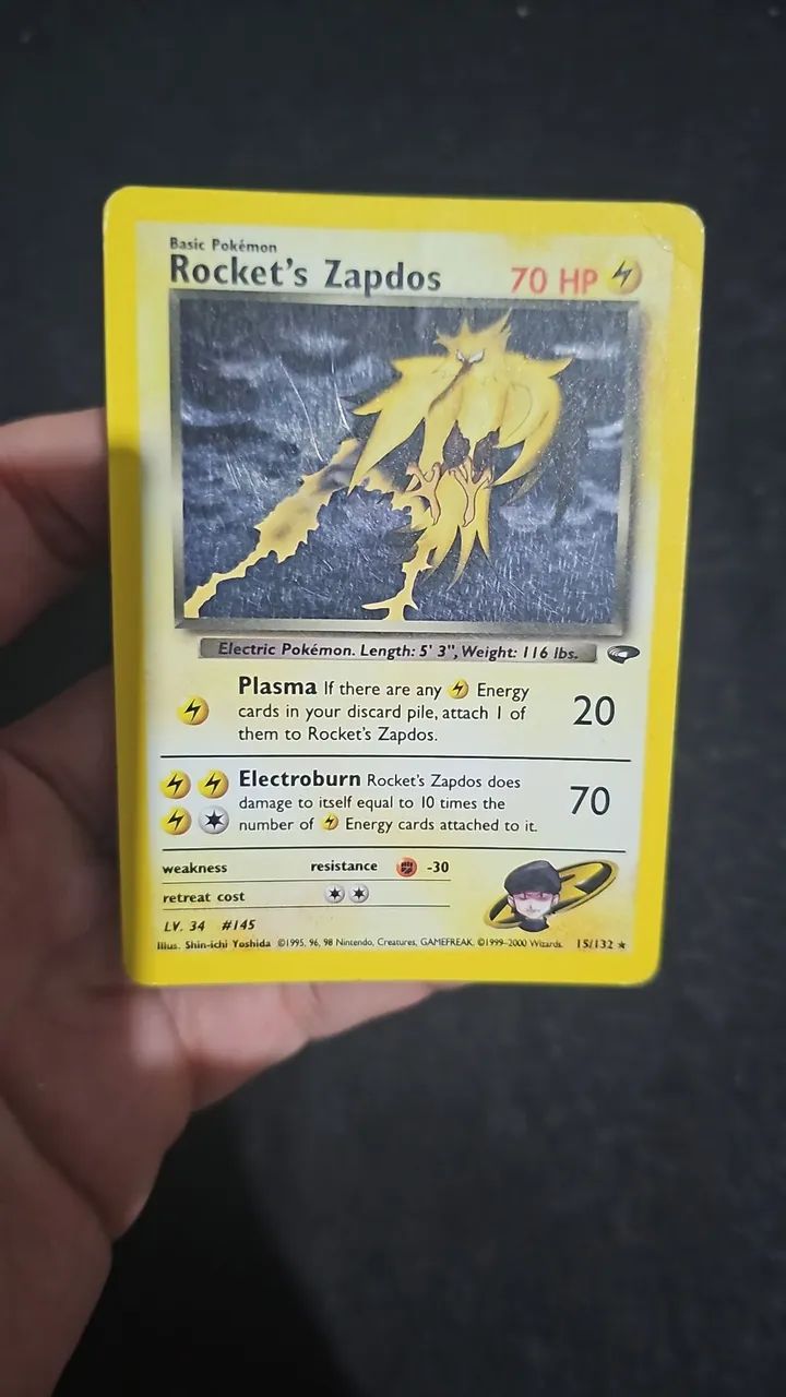 Rocket Zapdos 15/132