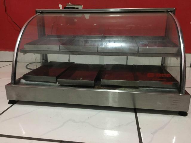 Estufa elétrica para salgados