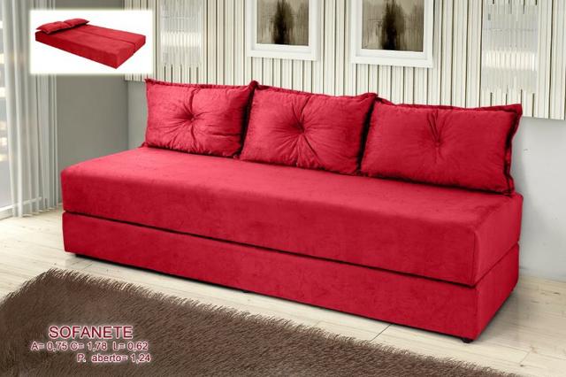Sofá Cama Sofanete Amsterdã em Suede Resistente (Em Até 12 X Sem Juros) - Foto 4