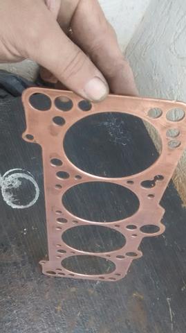 Junta cabeçote ap 100 % cobre 2,2mm !!