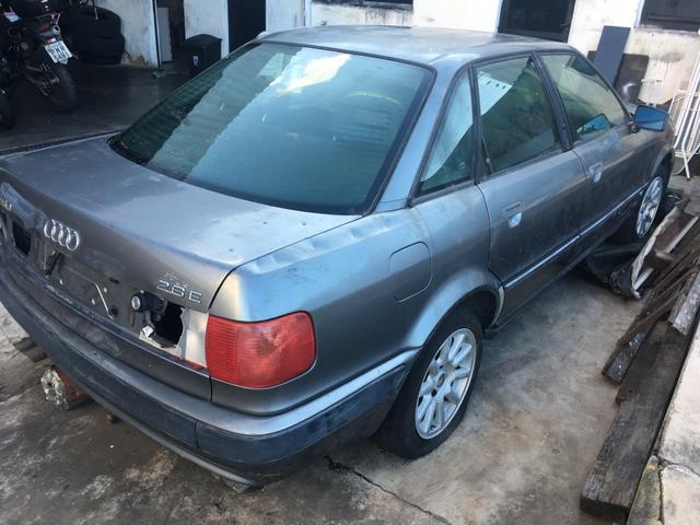 Pecas Audi A80 1995 SUCATA com motor e caixa de macha no lugar !! - Foto 10