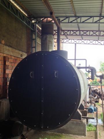 Caldeira vapor a lenha 2.400 kg - 14 bar Completa Nova - Foto 5
