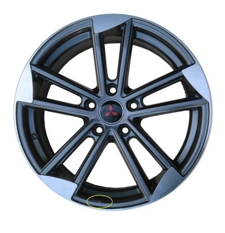 Roda Liga Leve Aro 17 Tala 7,5 5x114,3 Mitsubishi Usada - Jogo - Foto 5