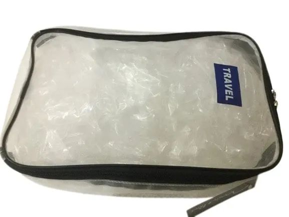 Nécessaire Organizador De Viagem Transparente Importado - Foto 3