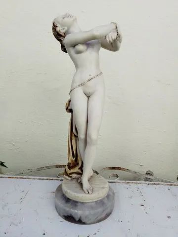 Estatueta de resina 59 cm. , De 1977. - Foto 2