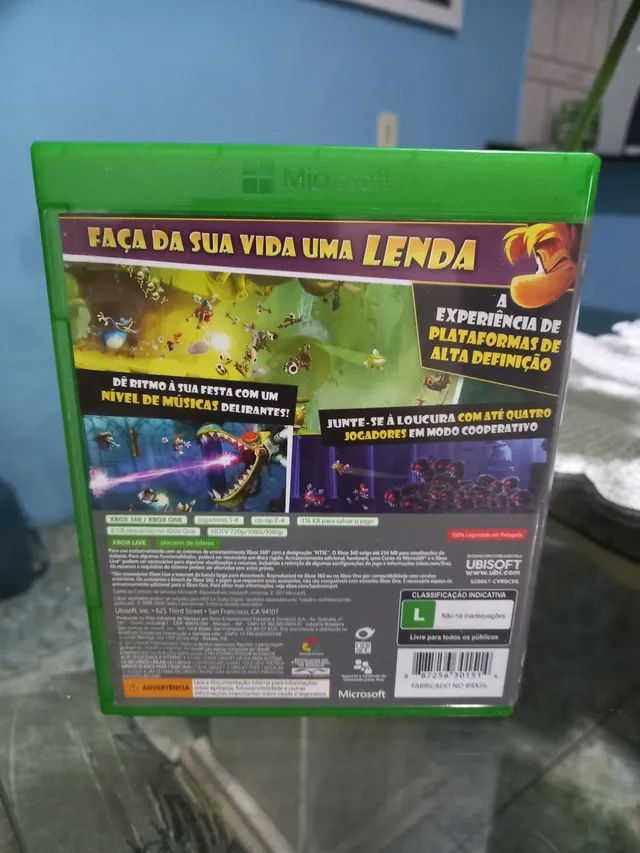 Rayman legends xbox 360  +37 anúncios na OLX Brasil