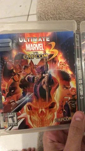 Jogo Novo Midia Fisica Ultimate Marvel vs Capcom 3 para Ps3