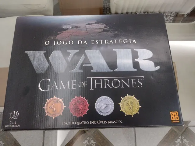 Jogo War Game Of Thrones Trono De Ferro - Grow Lançamento