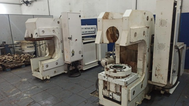 Conjunto de fechamento injeção da maquina rotativa himaco Actual MR-12 - Foto 6